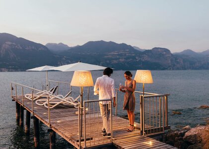 Hotels direkt am Gardasee ✱ Hotels mit Privatstrand